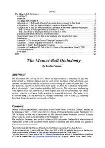 Science / Telephony / Antonio Meucci / Candles / Invention of the telephone / Bell System / Canadian Parliamentary Motion on Alexander Graham Bell / Telephone / United States HRes. 269 on Antonio Meucci / Technology / Alexander Graham Bell / Science and technology in the United States