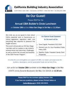 CBIA Luncheon Landing Page - San Diego.pub