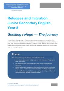 Seeking refuge — The journey