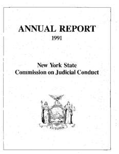 1991 Annual Report.NYSCJC