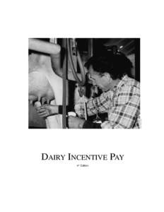 Jack Kelly Clark  DAIRY INCENTIVE PAY 4th Edition  Gregorio Billikopf