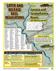 AND TRIBUTARY PORTIONS Tributaries affected by this SPECIAL regulation include: Acker Run Armstrong Creek Bailey Run