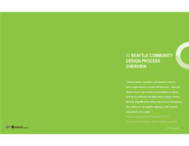 SR 520 Seattle Community Design Process - Sept[removed]Draft Report
