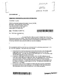 Information sensitivity / Computer security / Data security / National security / Toxic Substances Control Act / Non-disclosure agreement / Material safety data sheet / CAS registry number / Methadone / Chemistry / Security / Safety