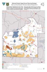 National Greater Sage-Grouse Planning Strategy Special Designations