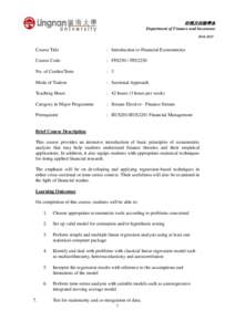 Heteroscedasticity / Financial econometrics / Linear regression / Regression analysis / Autoregressive conditional heteroskedasticity / Time series / Dummy variable / Multicollinearity / Statistics / Econometrics / Economics