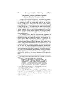 Dormant Commerce Clause / Federalism in the United States / Pike v. Bruce Church /  Inc. / Commerce Clause / Citation signal / City of Philadelphia v. New Jersey / Obscenity / George W. Bush & Sons Co. v. Maloy / American Booksellers Foundation for Free Expression v. Strickland / Law / United States Constitution / History of the United States