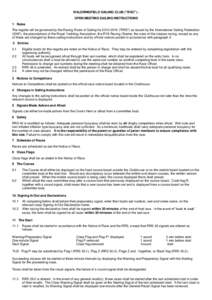 Sailing / Race Committee / Rowing / Olympic sports / Sports / Racing Rules of Sailing