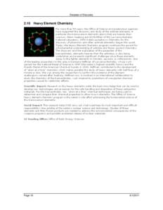 Chemical elements / Synthetic elements / Nuclear physics / Actinides / Glenn T. Seaborg / Transactinide element / Transuranium element / Darleane C. Hoffman / Plutonium / Chemistry / Matter / Physics