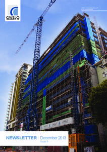 SOHO – core construction well on its way at level 16 NEWSLETTER | December 2013 Issue 9