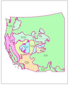 provinces not shown Intermountain Semi-Desert So uth ern R o ck y M tn S te ppe to A lpine M ea dow