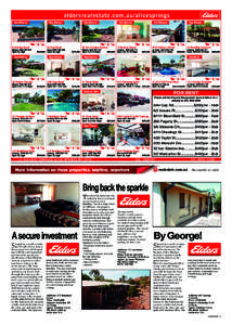 eldersrealestate.com.au/alicesprings New Release . New Release .  4