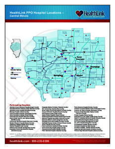 HealthLink PPO Hospital Locations – Central Illinois La Salle County