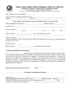 Microsoft Word - Patient Safety Ord Submission Form.doc