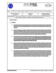 Electric power distribution / Meter Point Administration Number / NiSource / Electricity meter / Technology / Energy / Measurement / Electric power