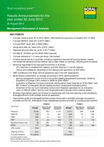 Microsoft Word - FY12 Results Announcement FINAL