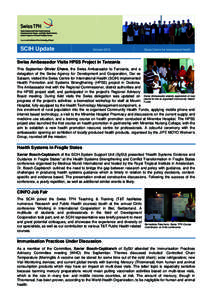 SCIH Update  October 2012 Swiss Centre for International Health