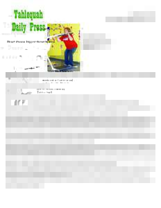 Tahlequah Daily Press February 26, 2010 Heart disease biggest threat to area