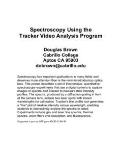 Microsoft Word - AAPT_2005_spectroscopy.doc