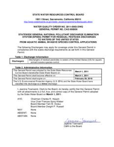 United States Environmental Protection Agency / Water / Clean Water Act / Soil contamination / Pesticide / Water quality / Effluent limitation / Title 40 of the Code of Federal Regulations / Federal Insecticide /  Fungicide /  and Rodenticide Act / Environment / Water pollution / Earth