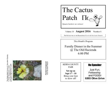 The Cactus Patch Opuntia basilaris var. treleasei Volume 19