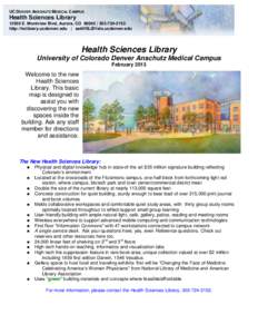 Medical education in the United States / University of Colorado Denver / Library / Colorado / Education in the United States / Anschutz Medical Campus