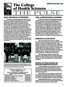 THE PULSE SPRING 2004 FINAL