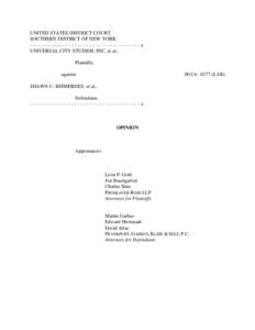 DeCSS / Lawsuit / Motion / Discovery / DVD Copy Control Association / Computer security / DVD / Cryptography / Law