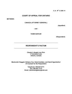 Auton (Guardian ad litem of) v. British Columbia / Canada / Fundamental justice / Andrews v. Law Society of British Columbia / Law / Case law / Canadian law