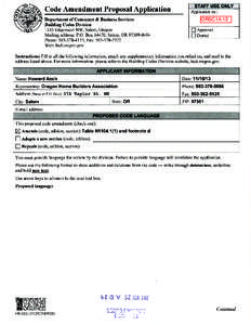 ORSC14-13  See Page 4 TABLE N1104.1(1) RESIDENTIAL THERMAL PERFORMANCE CALCULATIONS