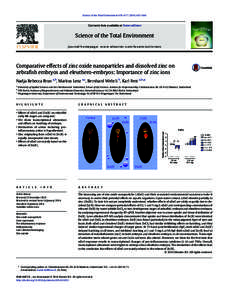 Science of the Total Environment 476–[removed]–666  Contents lists available at ScienceDirect Science of the Total Environment journal homepage: www.elsevier.com/locate/scitotenv