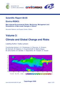 Microsoft Word - DMI Scientific Report 08-05_EnviroRISKS_Vol3_Clima.doc