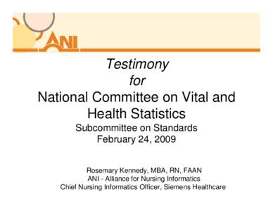 Alliance for Nursing Informatics