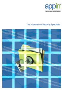 The Information Security Specialist  02 Appin Technologies Appin