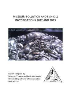 Water pollution / Fish kill / Aquatic ecology / Pollution / Water / Environment / Fisheries