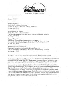 2009 Report to the Legislature on Genetic Information in Minnesota