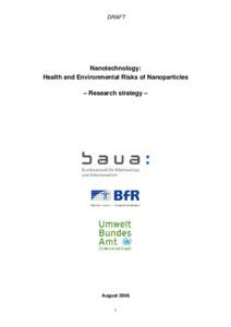 Science / Materials science / Time / Nanomaterials / Impact of nanotechnology / Occupational safety and health / Nanoparticle / Ecotoxicology / Nanotoxicology / Nanotechnology / Emerging technologies / Toxicology