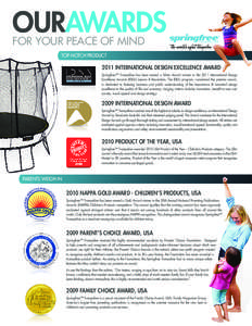 Trampoline / National Design Awards / Design / Trampolining / Springfree Trampoline / International Design Excellence Awards