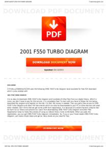 BOOKS ABOUT 2001 F550 TURBO DIAGRAM  Cityhalllosangeles.com 2001 F550 TURBO DIAGRAM