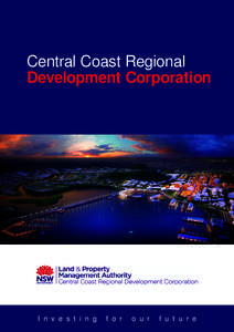 Central Coast Regional Development Corporation I n v e s t i n g  f o r