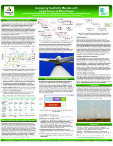 Designing Electricity Markets with Large Shares of Wind Power Audun Botterud1([removed]), Jianhui Wang1, Ricardo J. Bessa2, Vladimiro Miranda2 1 Argonne  National Laboratory, USA, 2 INESC Porto and University of 