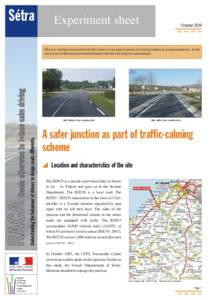 Road safety / Traffic law / Le Tréport / Speed limit / Touffreville-sur-Eu / Roundabout / Criel-sur-Mer / Eu /  Seine-Maritime / Frontage road / Transport / Land transport / Road transport