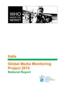    Italia    Global Media Monitoring