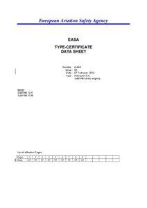 Microsoft Word - TCDS E 034 SaM146 series issue 05 Draft MLO