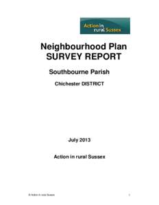 Microsoft Word - Southbourne NP Survey Report - July[removed]Final Version.doc