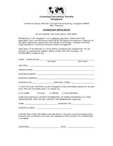 Microsoft Word - LES Membership Application Form _v3_