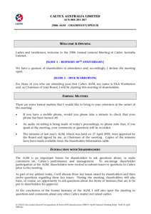Microsoft Word - Chairman's Running Script - Draft 26 April 2006.doc