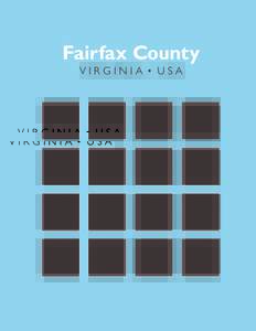 Fairfax County VIRGINIA • USA Fairfax County, Virginia, is one of the premier centers of commerce and technology in the United States, providing businesses the environment they need to grow and succeed.