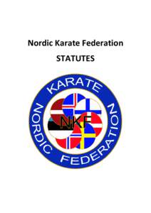 European Karate Federation / Sports / World Karate Federation / Karate