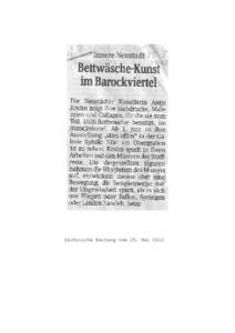 Sächsische Zeitung vom 25. Mai 2012   